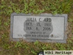 Julia C Ard