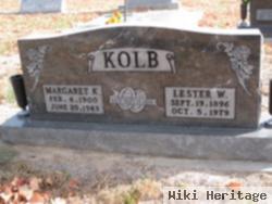 Lester W Kolb