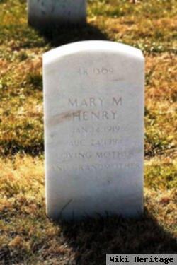 Mary M Henry