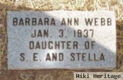 Barbara Ann Webb