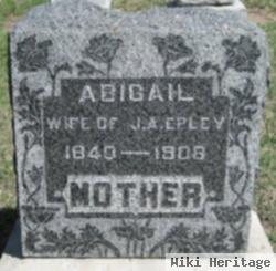 Ann Abigail "abbie" Robe Epley