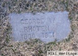 George W Rhoten