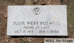 Sudie Mae Webb Boswell