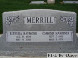Osmond Marriner "oz" Merrill