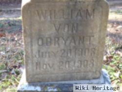 William Von O'bryant