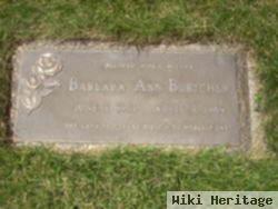 Barbara Ann Evans Burtcher