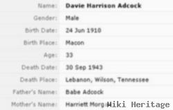 Dave Harrison Adcock