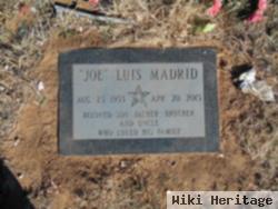 Luis "joe" Madrid