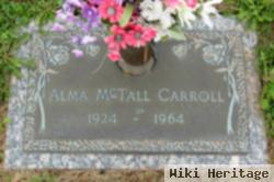 Alma M Mctall Carroll