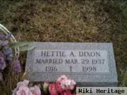 Hettie A. Maines Dixon