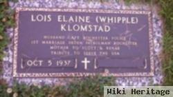 Lois Elaine Whipple Klomstad