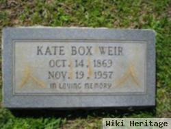 Mary Kathryn "kate" Box Weir