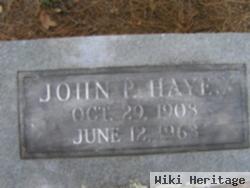 John P. Hayes