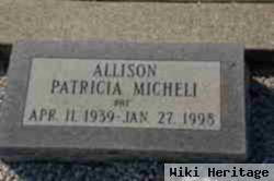 Allison Patricia "pat" Micheli