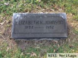 Elizabeth Katherine Johnson