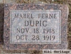 Mabel Ferne Dupic