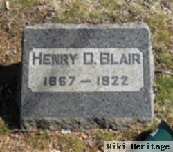 Henry D Blair