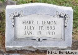 Mary L Lemon