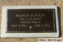 Francis D Foley