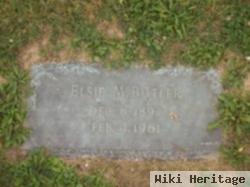 Elsie M. Butler