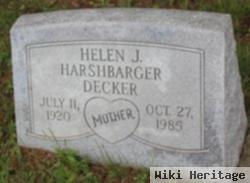 Helen J Harshbarger Decker