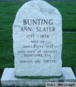 Ann Slater Bunting