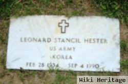 Leonard Stancil Hester
