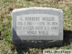 Sgt G Herbert Miller