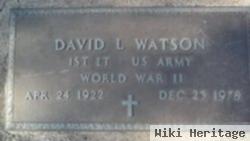 Lieut David L. Watson