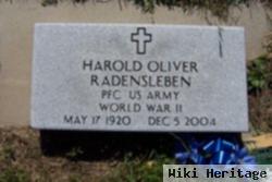 Harold Oliver Radensleben