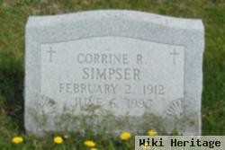 Corinne R Simpser