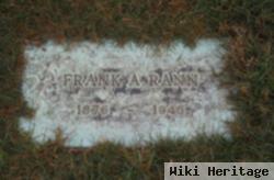 Frank Arthur Rann