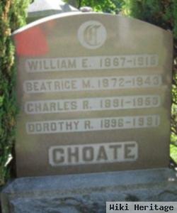 Dorothy R Choate