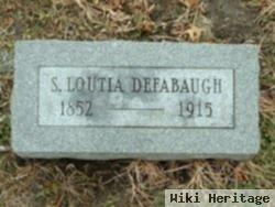 Sarah Louita "tish" Defabaugh