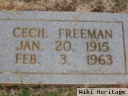 Cecil Freeman