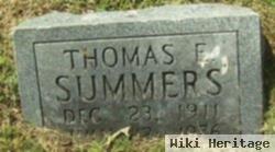 Thomas E Summers