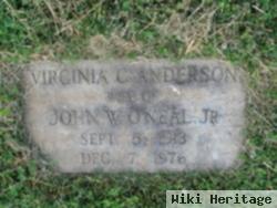 Virginia C. Anderson O'neal