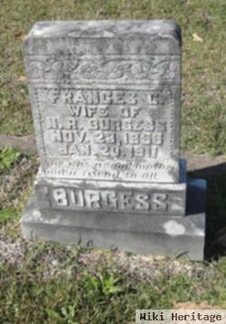 Frances C Sanders Burgess