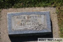 Annie Letitia Bateman Morrison