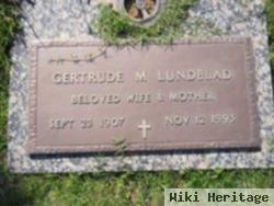 Gertrude M Lundblad