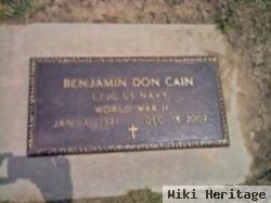 Benjamin Don "don" Cain