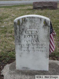 Pvt Lee V. Royer