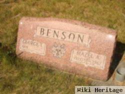 Mazel A Benson