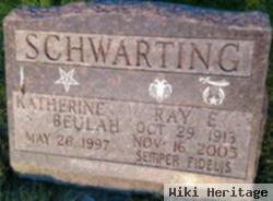 Katherine Beulah Schwarting