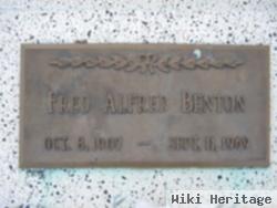 Fred Alfred Benton