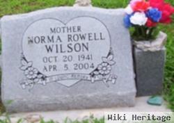 Norma Rowell Wilson