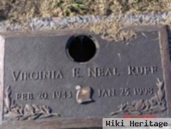 Virginia E Neal Ruff