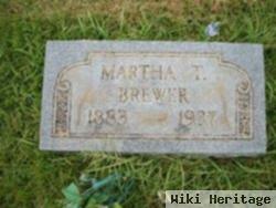 Martha Tennessee "tennie" Tice Brewer