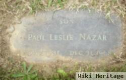 Paul Leslie Nazar