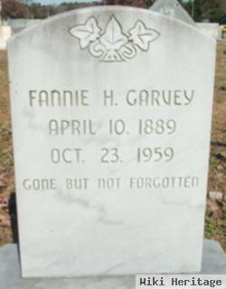 Fannie H Garvey